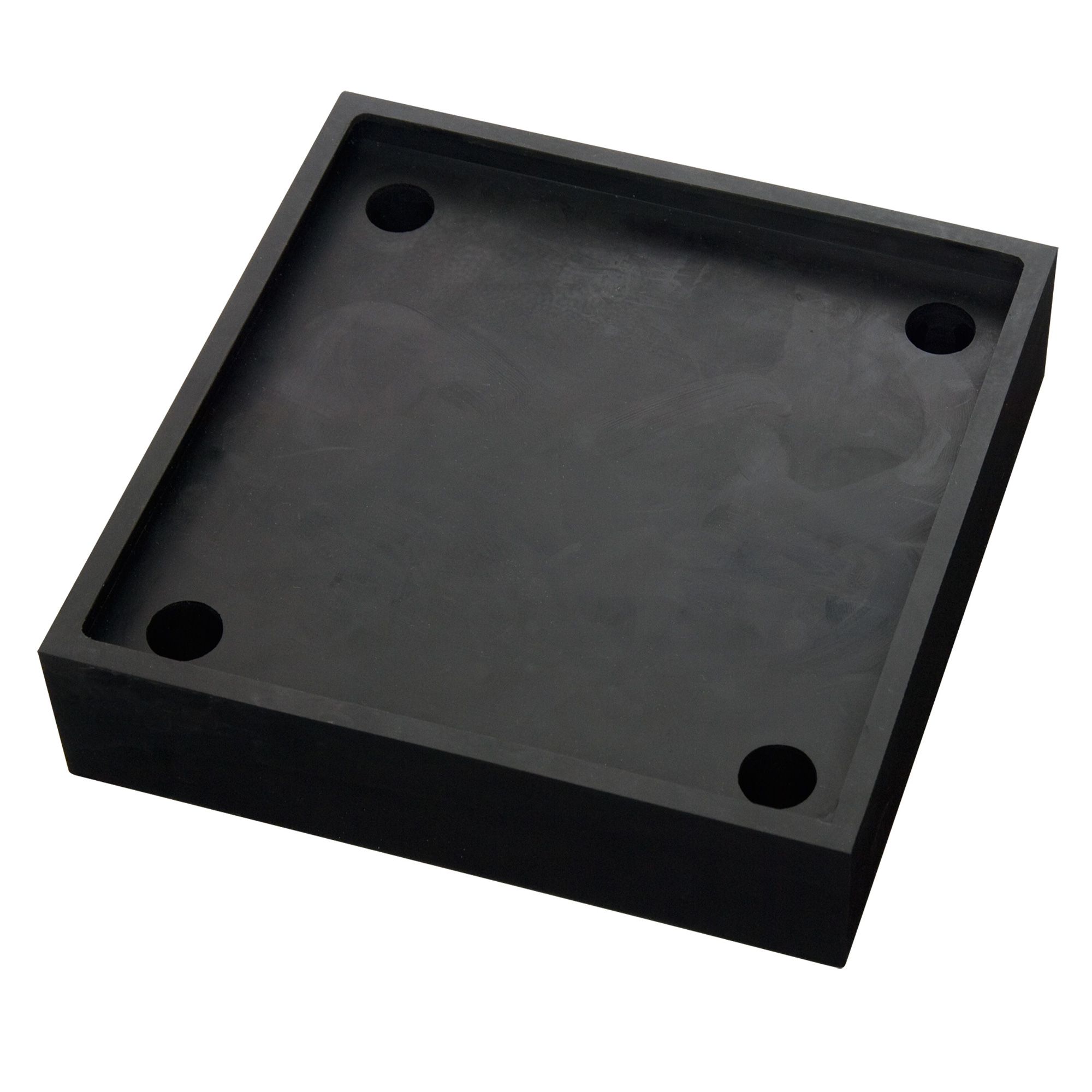 Flexibel bottenplatta för påkörningsskyddsräcken - 50 x 200 x 200 mm