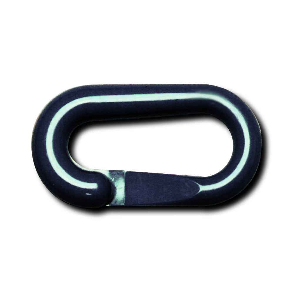 Kedjekopplingslänk nylon - Svart / 10st