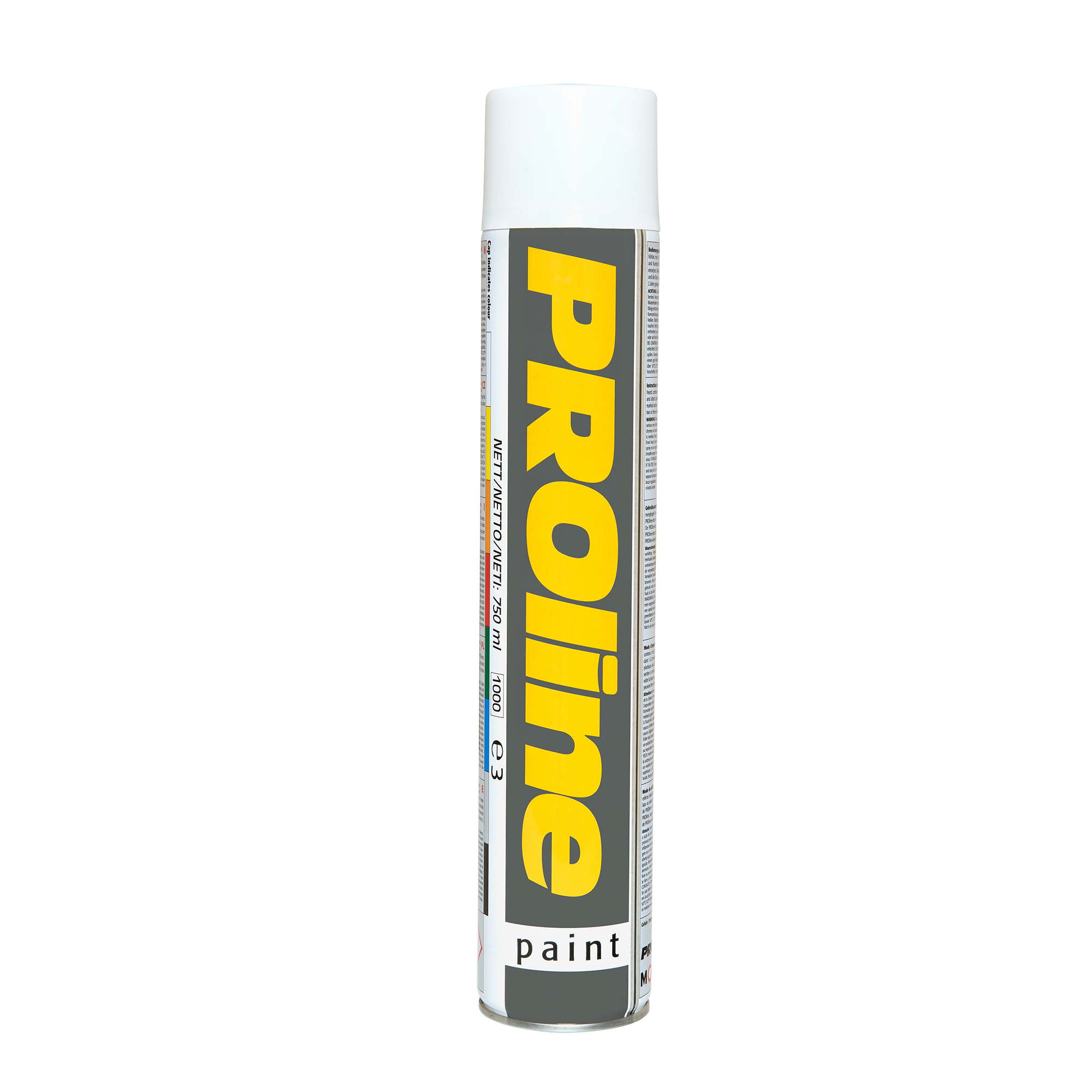 Linjemarkeringsfärg PROline 750ml spray - Vit