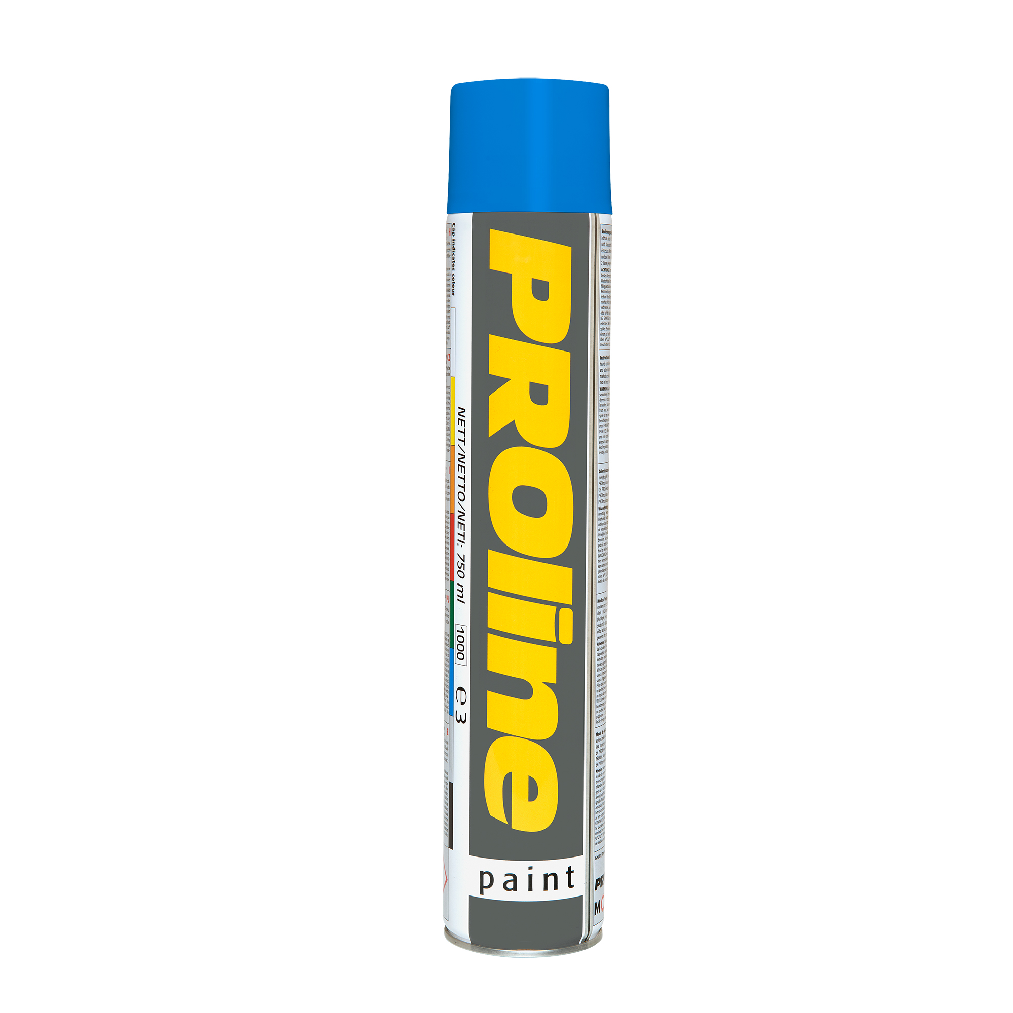 Linjemarkeringsfärg PROline 750ml spray - Blå