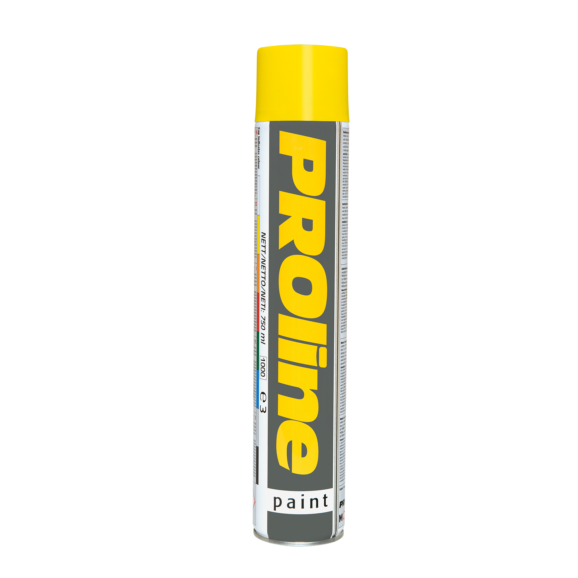 Linjemarkeringsfärg PROline 750ml spray - Gul