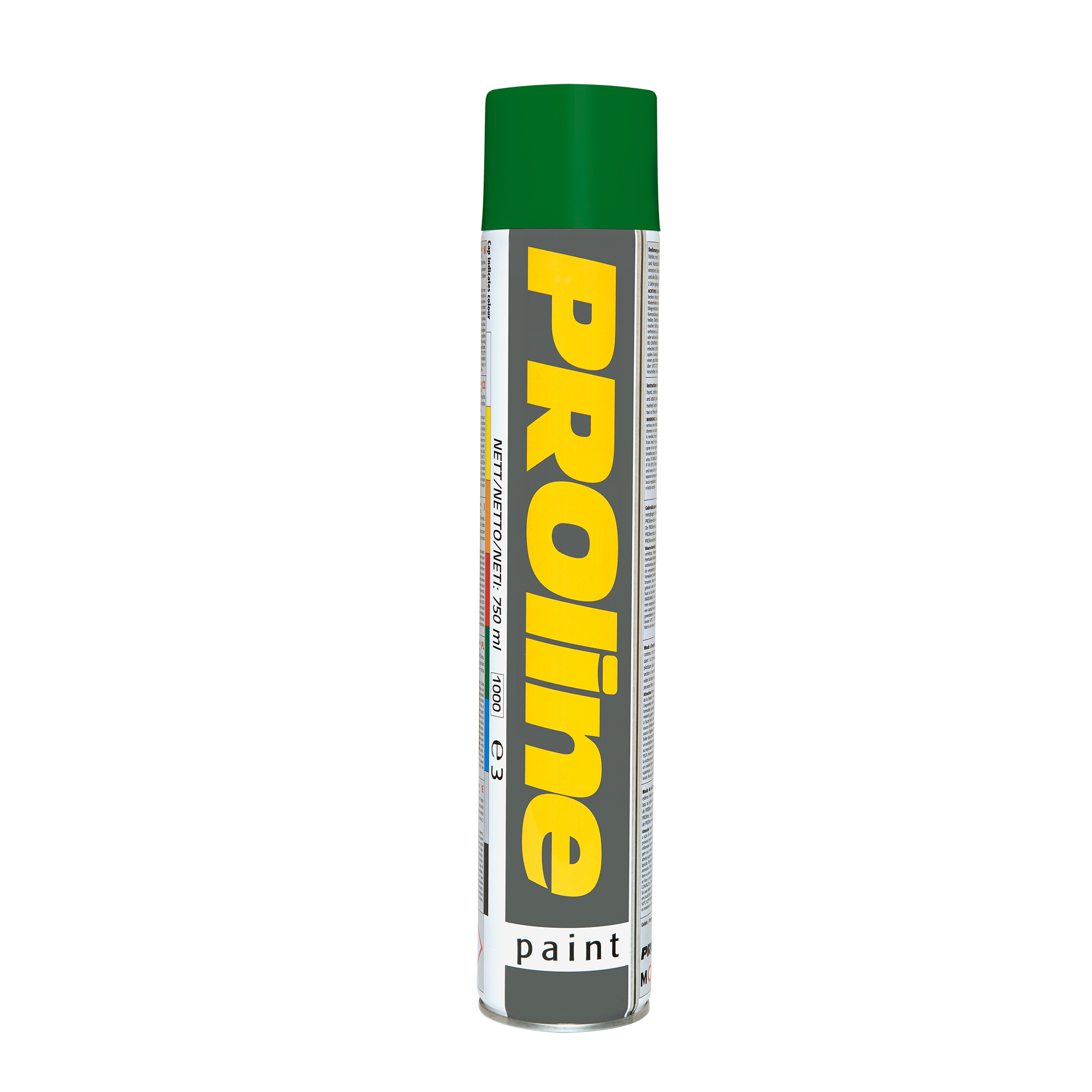 Linjemarkeringsfärg PROline 750ml spray - Grön