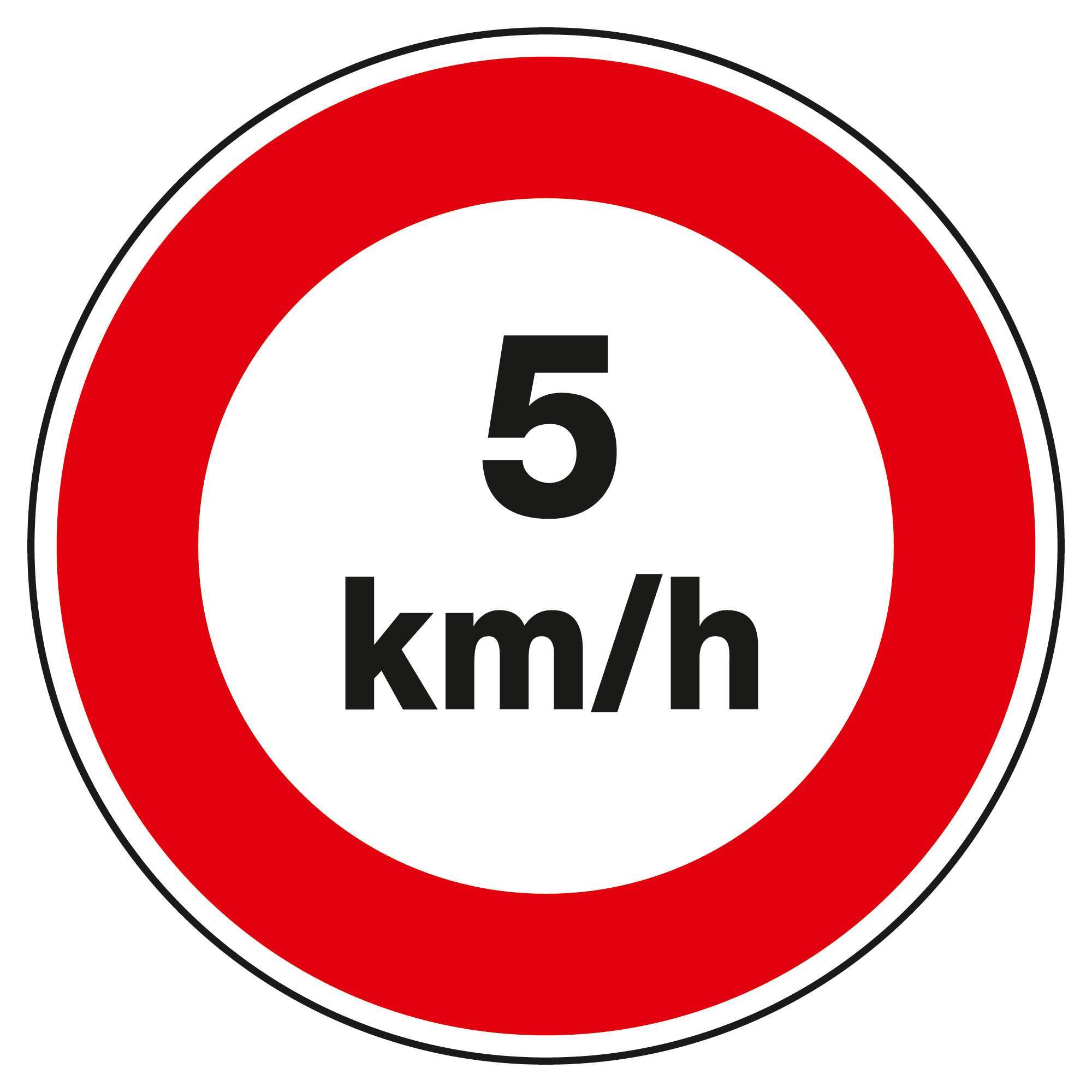 Rekommenderad hastighet 5 km/h 5 km/h