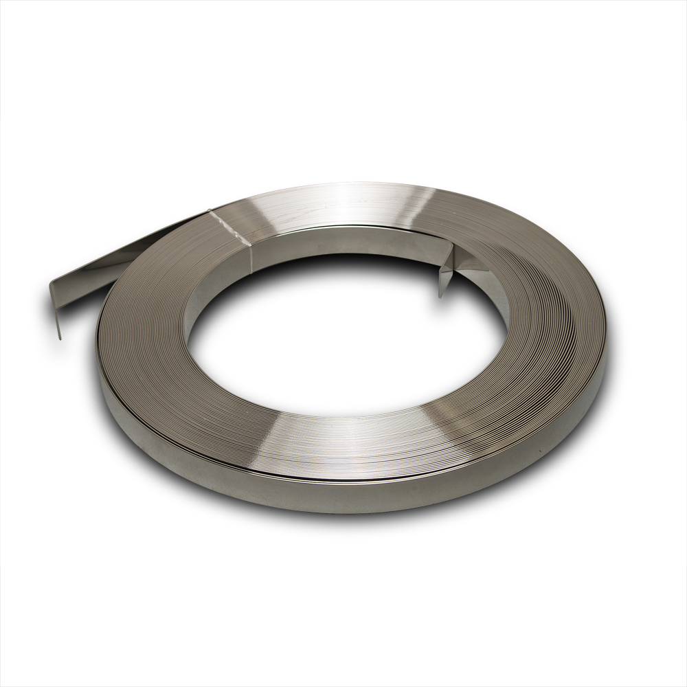 Rostfritt stålband, 30 m, 3/4' (19 mm), 30 m i utdragskartong
