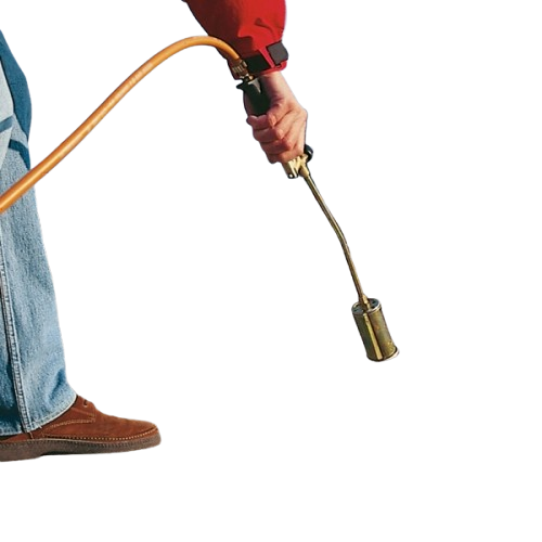Gasbrännare med tryckreducering