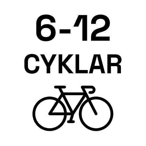 Finns i varianter mellan 6-12 cyklar 6-12 cyklar